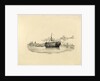HMS 'Grampus' as a hulk by W. Porden Kay