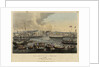 The launch of HMS 'Trafalgar', 120 guns, at Woolwich, 21 June 1841 by W. Kohler