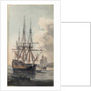 View of His Majesty's ship Inflexible by Edward Pelham Brenton
