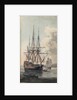 View of His Majesty's ship Inflexible by Edward Pelham Brenton