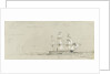 HMS 'Edinburgh', 14 March 1854 by Oswald Walter Brierly