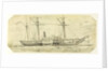 HMS 'Driver' at Ledsund, Aland Islands, 3 August 1854 by Oswald Walter Brierly