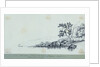 Pulo Leat, an Island in the Straits of Gaspar: HMS 'Alceste' on fire by C. W. Browne