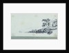 Pulo Leat, an Island in the Straits of Gaspar: HMS 'Alceste' on fire by C. W. Browne