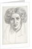 Head and shoulders portrait of a woman by John Brett