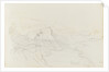 Rough sketch of a distant view of Ventnor, 18 February  1866 by John Brett