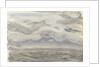 Seascape with cloudy sky by John Brett
