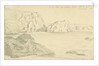 The Lion Rock from Aspasegas? Island, 4 October 1870 (on reverse) by John Brett