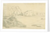 The Lion Rock from Aspasegas? Island, 4 October 1870 (on reverse) by John Brett