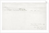 Sketch of a flat coastal view in Cornwall by John Brett