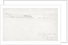 Sketch of a flat coastal view in Cornwall by John Brett