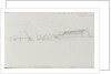 Sketch of a porter in uniform with a flat peaked cap by John Brett