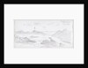 Sketch of seashore by John Brett