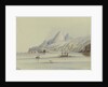 View of Madeira showing HMS 'Tribune' 1856 by Harry Edmund Edgell
