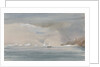 Icebergs off Cape Horn 1856 and showing HMS 'Tribune' by Harry Edmund Edgell