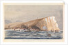 Sea attack on a coastal town by Harry Edmund Edgell