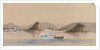 British boats in action with Chinese junks, Edgell Island Great West River 1857 by Harry Edmund Edgell