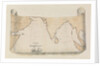 Illustrated map of the track of the 'Retribution' by Harry Edmund Edgell