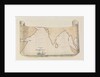 Illustrated map of the track of the 'Retribution' by Harry Edmund Edgell