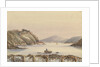 Dockyard at Trincomalee, Ceylon from the Admiralty House by Harry Edmund Edgell
