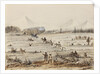 Fox hunting, Magellan Straits by Harry Edmund Edgell