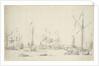 The Yachts and Ships at anchor near Sheerness by Willem van de Velde