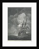 A ship scudding in a gale by Willem van de Velde the Elder