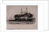 Prison Ship 'York' in Portsmouth Harbour by Edward William Cooke
