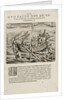 Willem Barents' voyage, May 1597. Rebuilding and strengthening the boat by Johannus Theodorus de Bry
