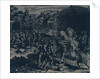 Virginia, 1607. Capture of Captain John Smith and barbarous dances of his Indian captors by Gottfried