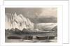 Division of sledges passing Cape Lady Franklin; extraordinary masses of ice pressed against the north shore of Bathurst Land by William Walter May