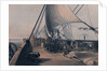 Forward deck cleared for the final attempt at grappling - 11 August 1865 by R. Dudley