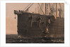 Launching buoy on August 8th in lat 51o 25'30'' long 38o 56' (marking spot where cable had been grappled) by R. Dudley