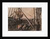 Getting out one of the large buoys for launching August 2nd. ('Great Eastern') by R. Dudley