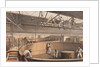 Coiling the cable in the large tanks at the works at Greenwich by R.M. Dudley