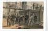Searching for fault aboard the 'Great Eastern' after recovery of the cable from the bed of the Atlantic, 31 July 1865 by R. Dudley