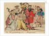 The Plenipotentiary at a Masquerade by Isaac Cruikshank