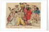 The Plenipotentiary at a Masquerade by Isaac Cruikshank