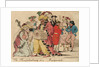 The Plenipotentiary at a Masquerade by Isaac Cruikshank