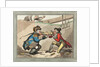 Slugs in a Saw-Pit by Thomas Rowlandson