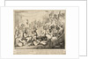 Admiral Nelson recreating with his Brave Tars after the Glorious Battle of the Nile by Thomas Rowlandson