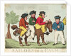 Sailors in a calm by George M. Woodward