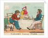 Sailors Eating Pork by George M. Woodward