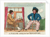 A Sailor Sitting for his Miniature by George M. Woodward