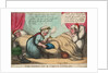 The Wooden Leg - or Careful Landlady by Thomas Rowlandson