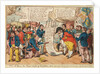 Fun at Sea - the Sham Fight off Brighton with the capture of the Knight of the Larder Privateer - or the Alderman in Chains (Sir William Curtis and Prince Regent) by Johnston