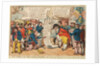 Fun at Sea - the Sham Fight off Brighton with the capture of the Knight of the Larder Privateer - or the Alderman in Chains (Sir William Curtis and Prince Regent) by Johnston