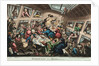 Ostend Packet in a Squall by George Cruikshank