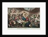 Ostend Packet in a Squall by George Cruikshank