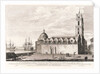 A view of the Franciscan church & convent in the city of Havana, taken from the Alcade's House in Granby Square by Elias Dumford